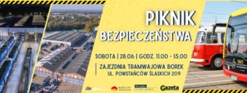 Bezpieczeństwo na start wakacji – Piknik na Zajezdni Borek już 28 czerwca
