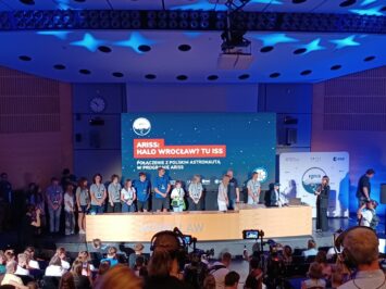 Wrocław połączył się z kosmosem! Młodzież rozmawiała z drugim polskim astronautą