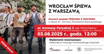 Koncert Ferajny z Hoovera z okazji 81. rocznicy Powstania Warszawskiego