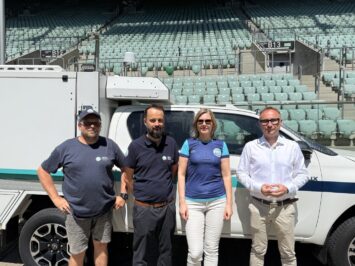 Wrocław testuje przyszłość sportu w czasach zmian klimatycznych – naukowcy badają mikroklimat stadionu Tarczyński Arena Wrocław