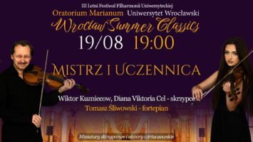 Mistrz i Uczennica w Oratorium Marianum!