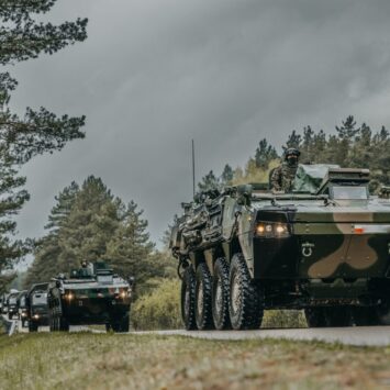 Wzmożony ruch kolumn wojskowych. To ćwiczenia „Żelazny Obrońca-25”