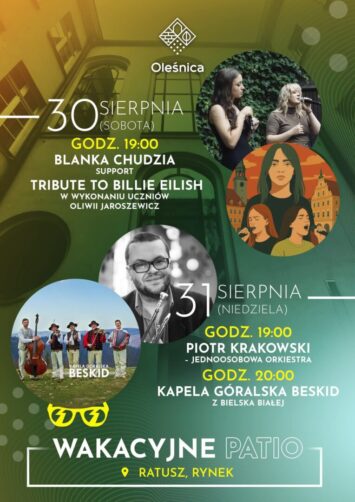 Finałowy weekend na Wakacyjnym Patio w Oleśnicy