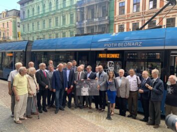Piotr Bednarz, lider dolnośląskiej „Solidarności”, patronem tramwaju