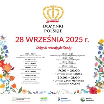 Ogólnopolskie dożynki wracają do Spały! 