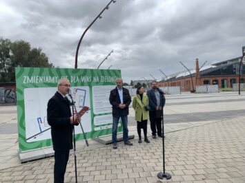 Zielono-niebieska Zajezdnia