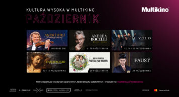 André Rieu, Bocelli oraz Caravaggio na wielkim ekranie Multikina