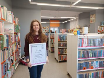 Bibliotekarka z Oleśnicy nagrodzona w konkursie im. Olgi Rok