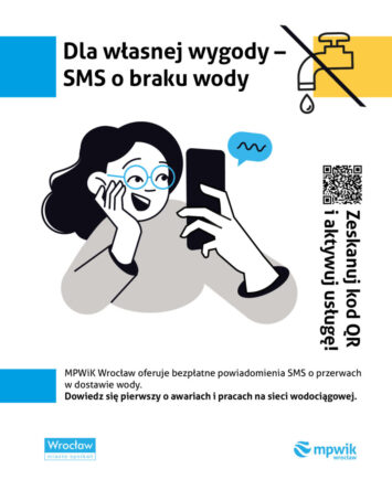 SMS od MPWiK – szybka informacja o wyłączeniach wody