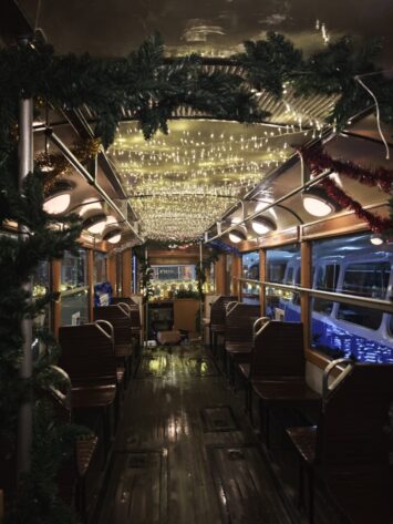 Świąteczny tramwaj „Bałwanek”