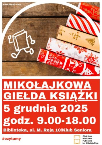 Mikołajkowa Giełda Książek w Oleśnicy