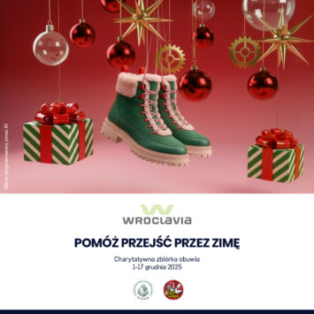 Wroclavia rusza z 6. edycją Charytatywnej Zbiórki Obuwia. Pomóż potrzebującym przetrwać zimę