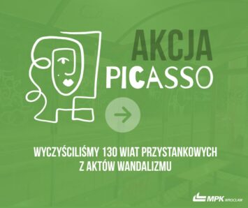 MPK Wrocław walczy z nielegalnym graffiti na przystankach