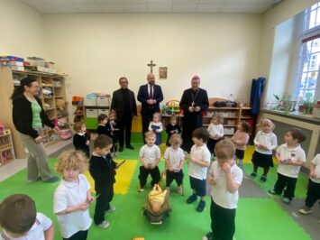 Noworoczne spotkanie metropolity i prezydenta w katolickiej placówce