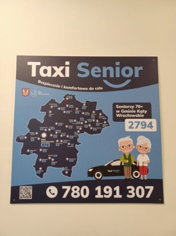 14:10 Taxi Senior powróciło do gminy Kąty Wrocławskie