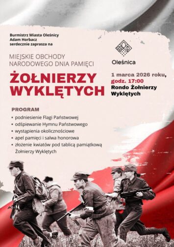 Miejskie Obchody Narodowego Dnia Pamięci Żołnierzy Wyklętych w Oleśnicy