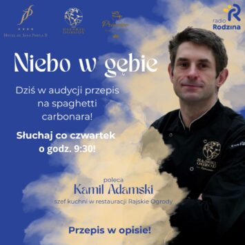 „Niebo w Gębie”: Makaron Carbonara