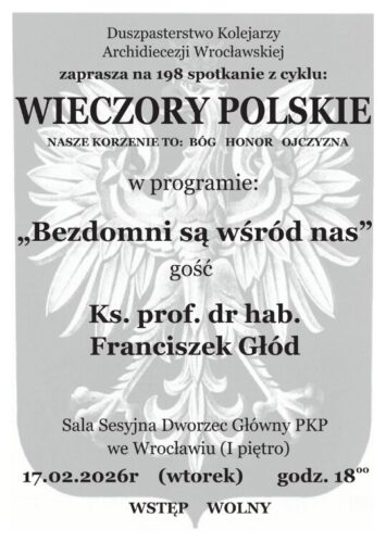 Bezdomni są wśród nas – zaproszenie na Wieczór Polski