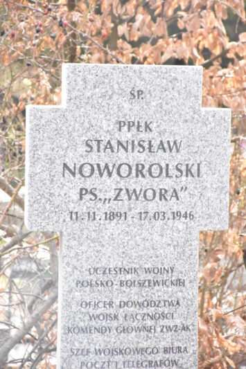 Uroczyste odsłonięcie pomnika ppłk. Stanisława Noworolskiego „Zwory” we Wrocławiu