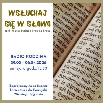 15:30 Wsłuchaj się w Słowo
