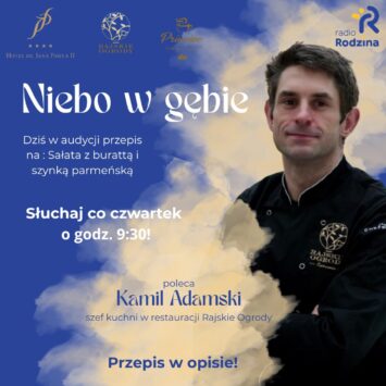 Niebo w Gębie : Sałata z burratą i szynką parmeńską