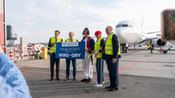 Pierwszy lot do Paryża Orly wystartował z Wrocławia