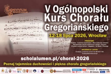 V Ogólnopolski Kurs Chorału Gregoriańskiego we Wrocławiu