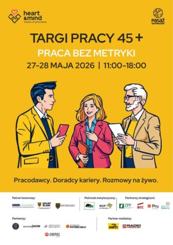 „Praca bez metryki” – Targi pracy 45+