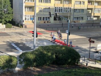 Połączenie pieszo–rowerowe przy Bastionie Sakwowym już gotowe