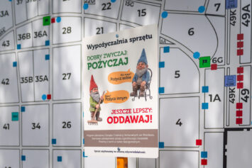 We Wrocławiu ruszył pilotaż bezpłatnych wypożyczalni narzędzi i siedzisk