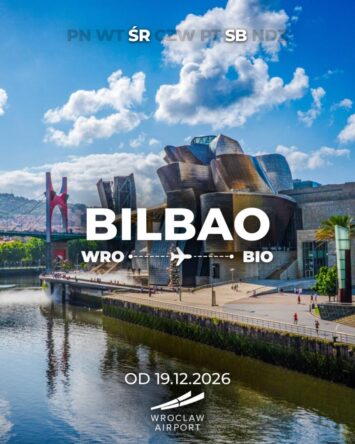 Kolejna nowość Wizz Air z Wrocławia. Od grudnia polecimy do Bilbao