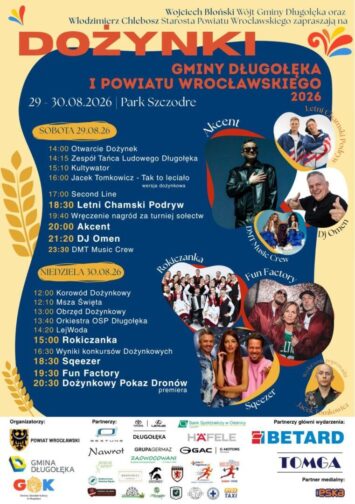 Tegoroczne dożynki powiatowo-gminne w Szczodrem