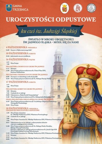 Uroczystości odpustowe ku czci św. Jadwigi Śląskiej