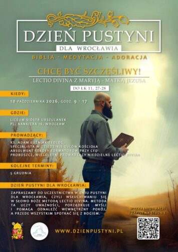 Lectio Divina to nie jest duchowa siłowania. Chodzi o ciszę, która pozwala usłyszeć Boga