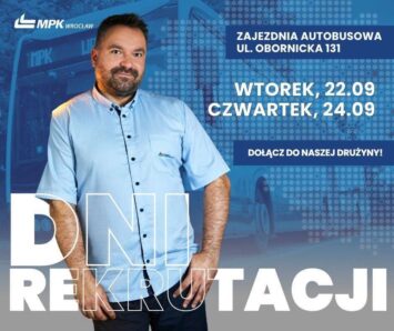 MPK Wrocław zaprasza na dni rekrutacji i Piknik Bezpieczeństwa