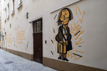 Urszula Kozioł na stałe wpisana w krajobraz Wrocławia. Mural wybitnej poetki odsłonięty w sercu miasta
