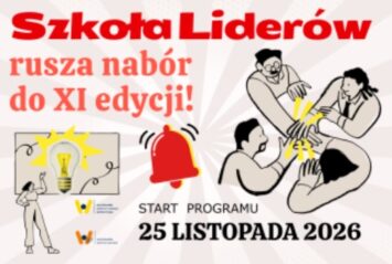Chcesz działać na rzecz seniorów? Trwają zapisy do XI edycji Szkoły Liderów!