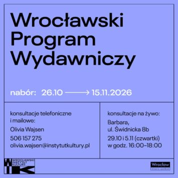 Ruszył nabór do Wrocławskiego Programu Wydawniczego 2027